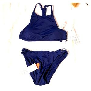 Brand new Roxy navy bikini